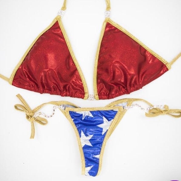Angel competition Bikini Posing Suit