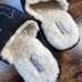 TRUE RELIGION | men’s logo slippers. Size: M 9-10