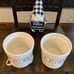 RaeDunn POPCORN tubs SET OF 2