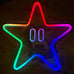 Gaming Neon Lights Sign for Wall Decor, 12.6×12.6 Inch Star Neon Sign