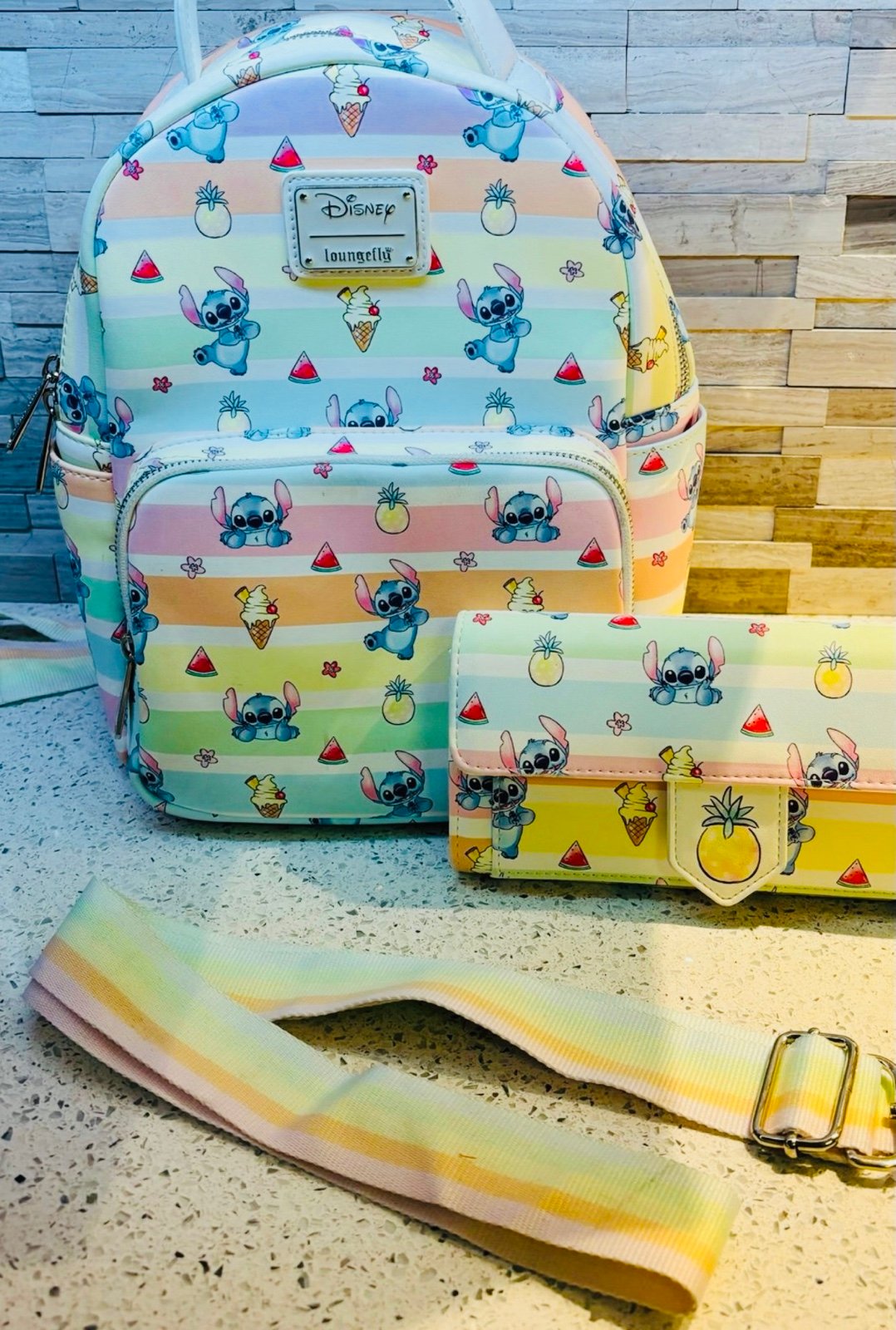 LILO & Stitch Fruits Loungefly BACKPACK only!!
