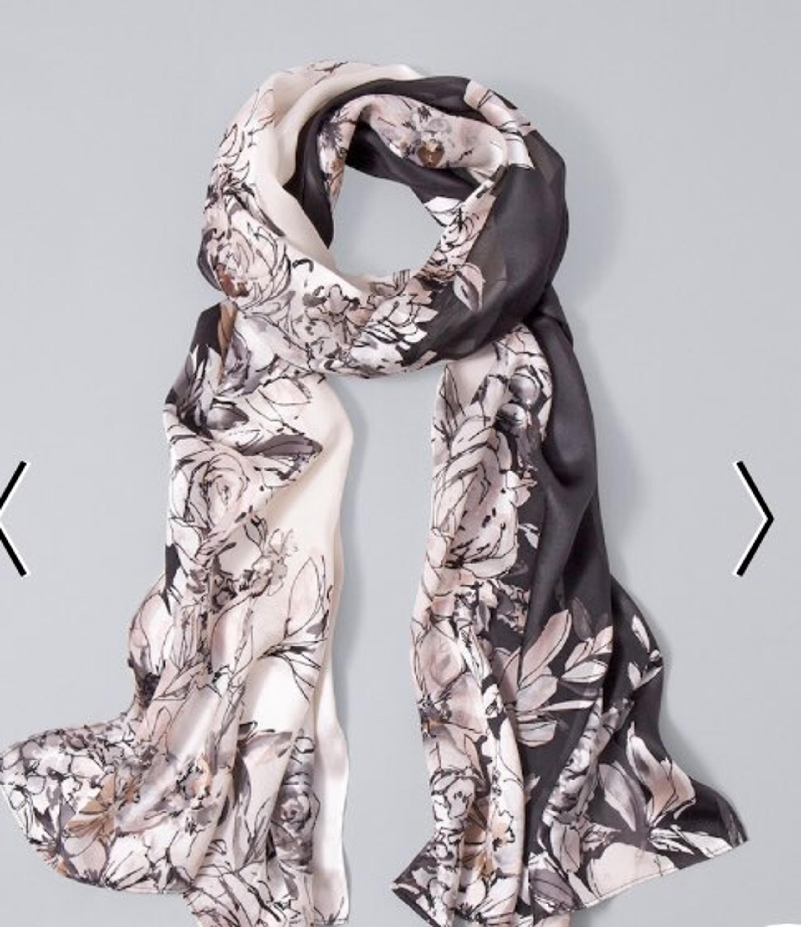 Luxury womens silk scarf