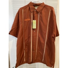 Hooters Button Up Cubavera Guayabera Shirt Mens XL Embroidered NWT