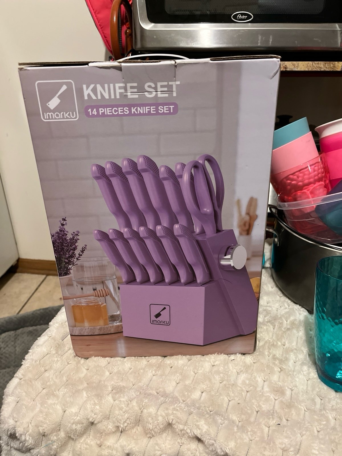 Imarku knife set. 14 pc.