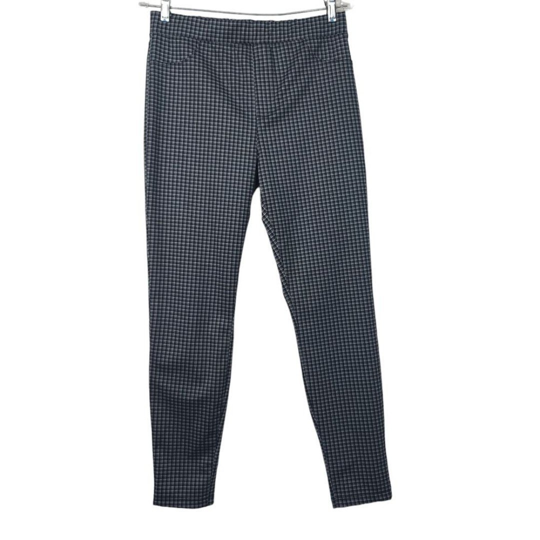 NWT Sanctuary Plaid Black & Grey Legging Pants L