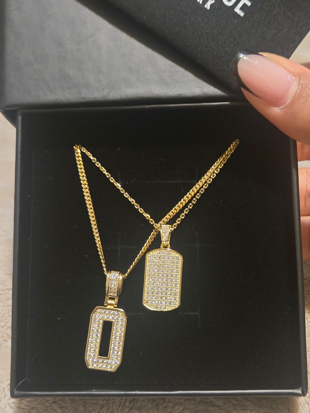 Never Worn Classic 14k Yellow Gold and CZ Varsity Initial O Necklace