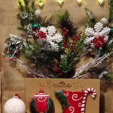 Johanna Parker Holly Cream and Sugar Set