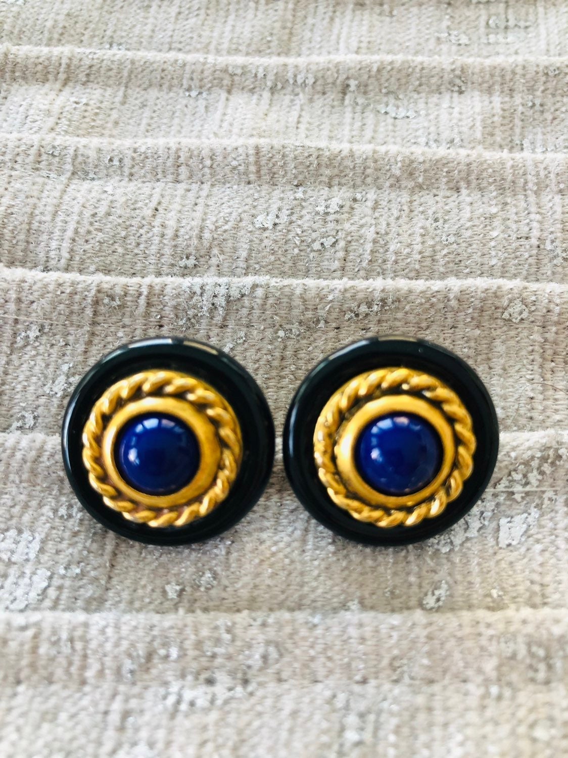 YSL pierced vintage Earrings