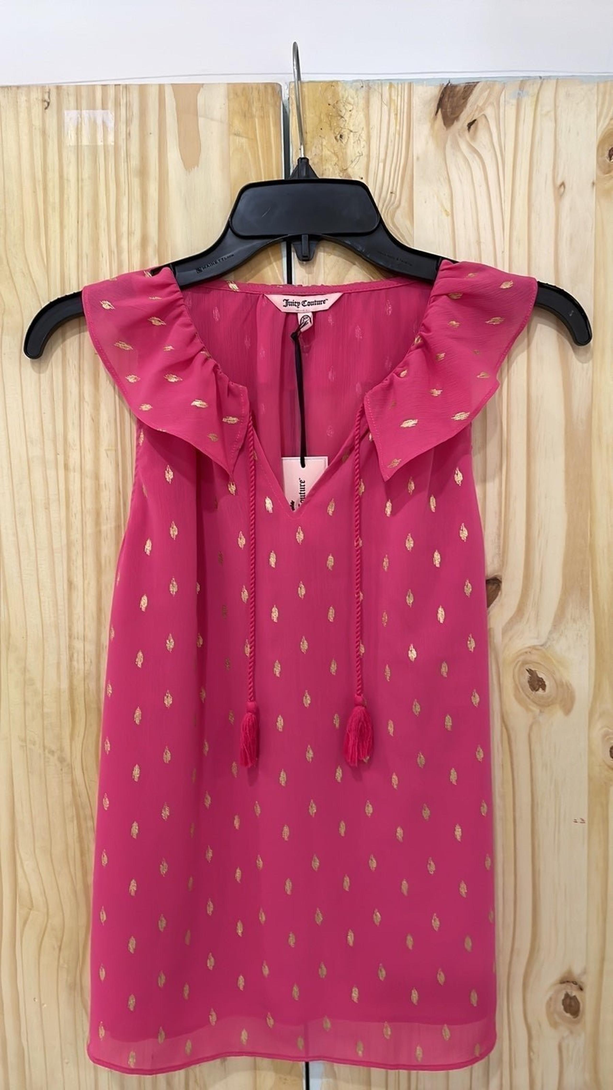 NWT juicy couture ruffle tank