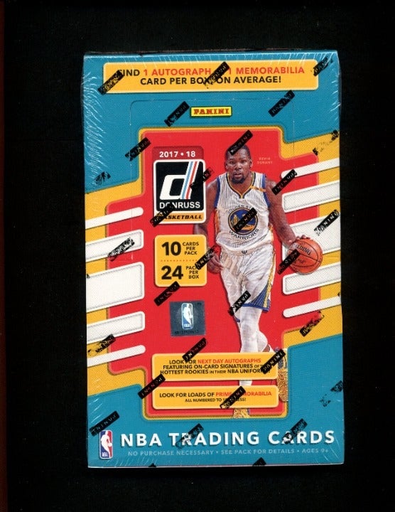 2017-18 Panini Donruss Basketball Hobby Box Factory Sealed Brand New Tatum Year