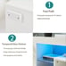 LED TV Stand for Televisions up to 55 Inchs FREE Express Shipping USA