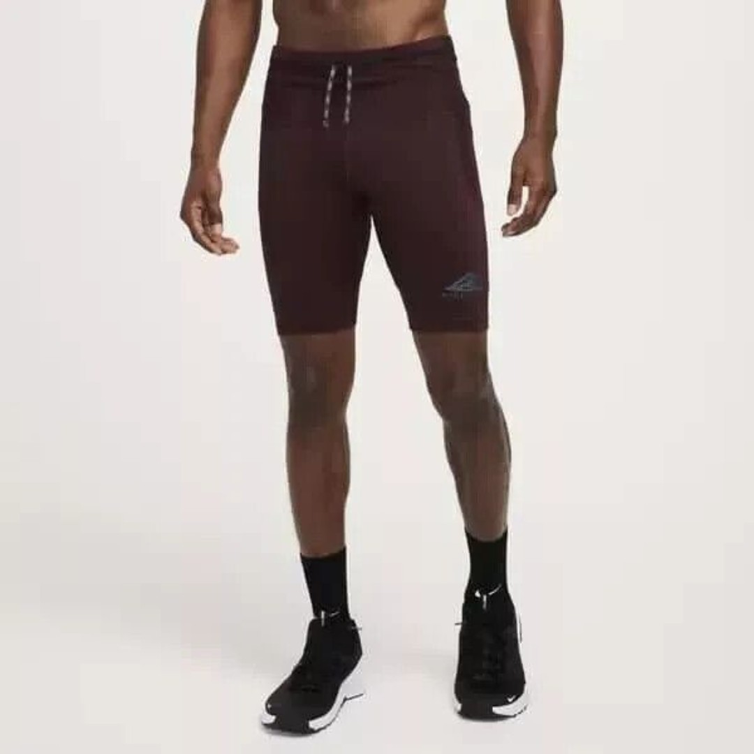 Nike Trail Lava Loops 1/2 Running Tights Burgundy DV9307-652 Men’s Size XXL