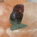 Fluorite Owl Carving