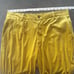 Women’s Gold 3-Piece Velvet Pant Suit Set Peak Lapel Size XL NWT