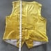Women’s Gold 3-Piece Velvet Pant Suit Set Peak Lapel Size XL NWT