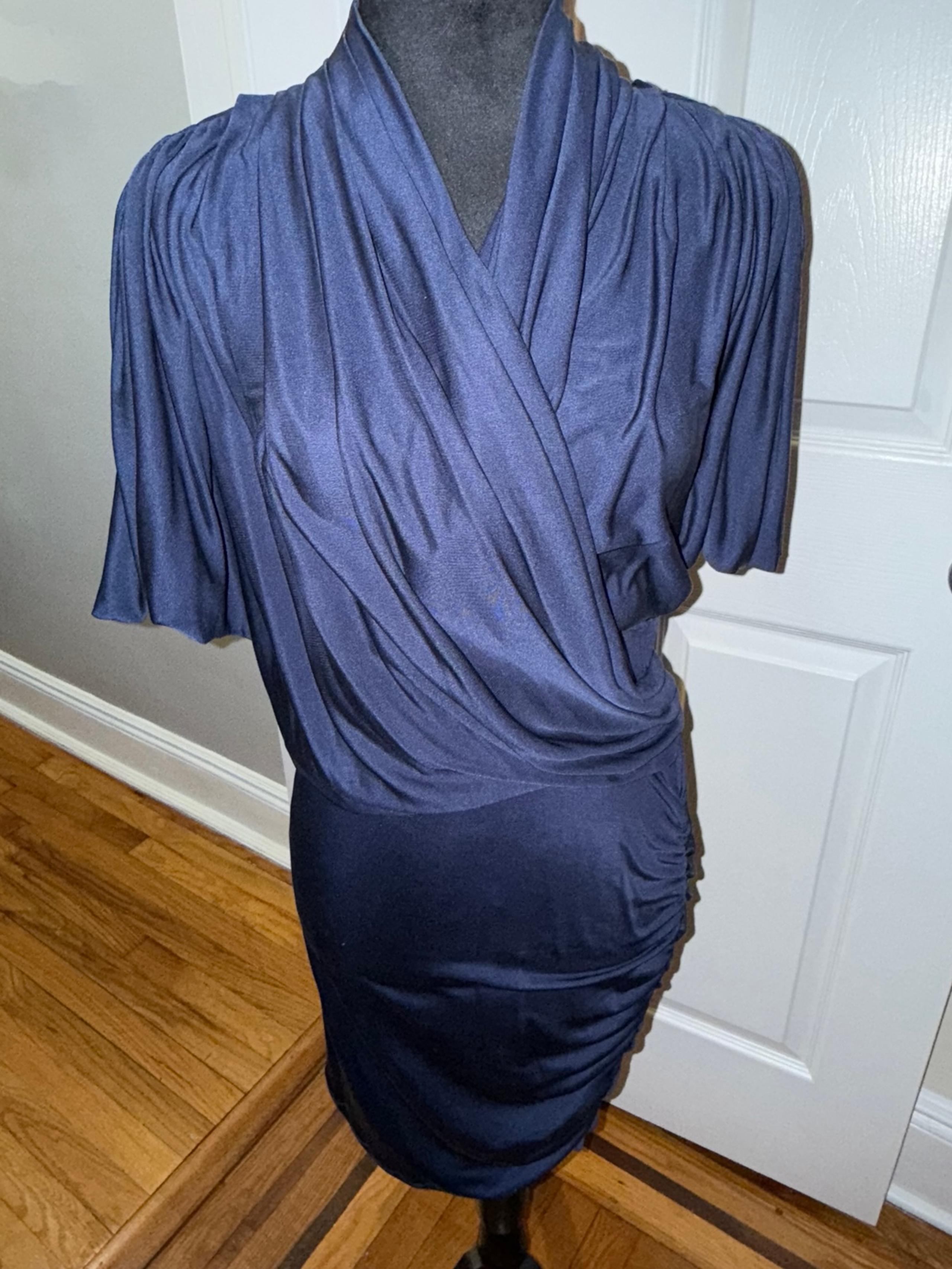 Navy Blue Dress