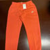 Nike Mens Orange Sportswear Club Tapered Leg Standard Fit Jogger Pants Size L XL