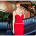 ZARA BLOGGER FAVE!!! Sweetheart Neckline Midi Dress NWT