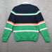 Polo Ralph Lauren Performance Pullover Crewneck Sweater Men's M Green Striped