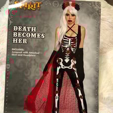 Day of the Dead Halloween Costume-Size-Large-Brand New