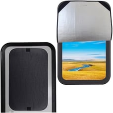 Door Window Shade Cover 16 x 25 inch Black