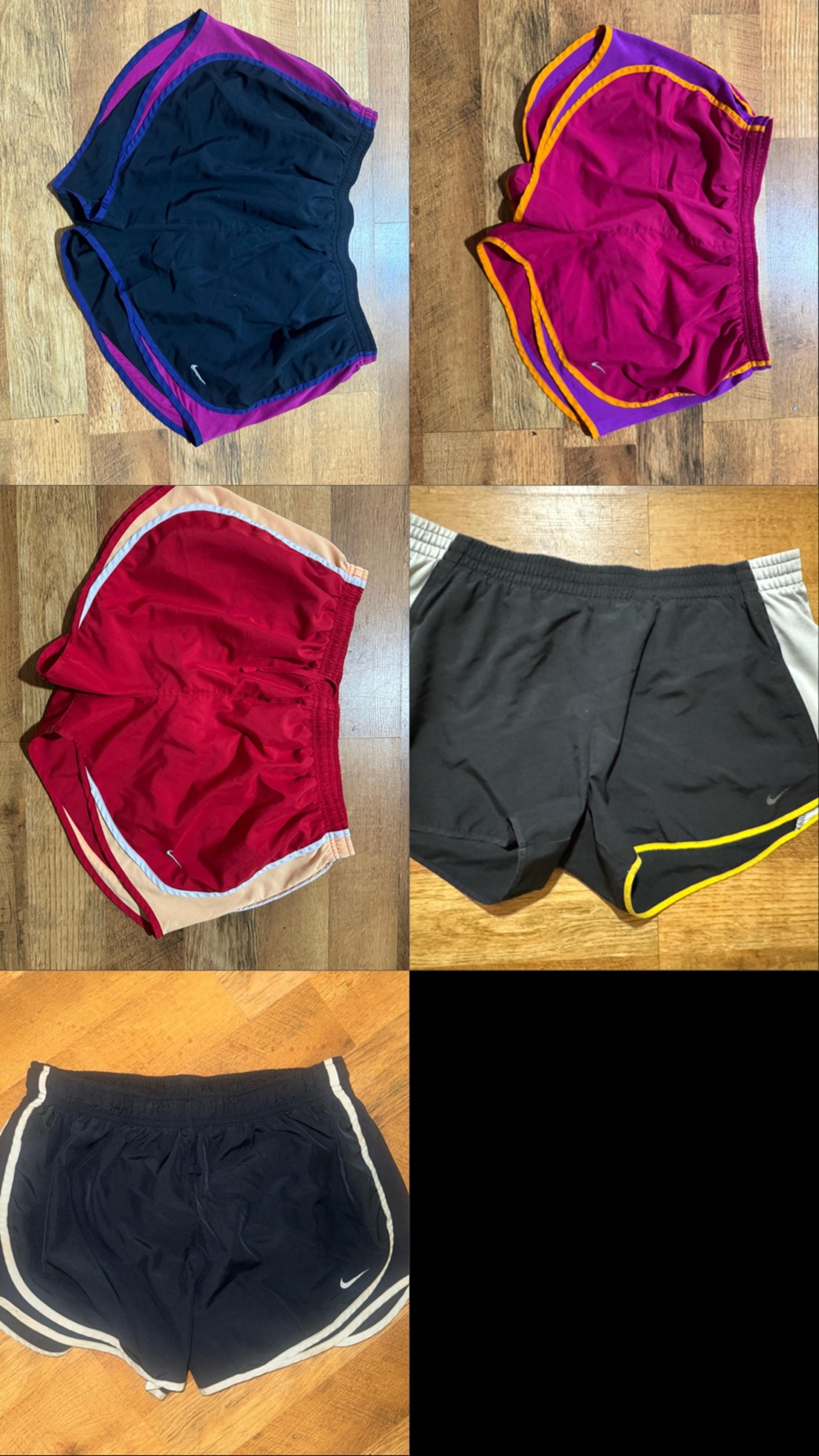 Bundle 5 pair of Nike Dri-fit shorts Women’s Large