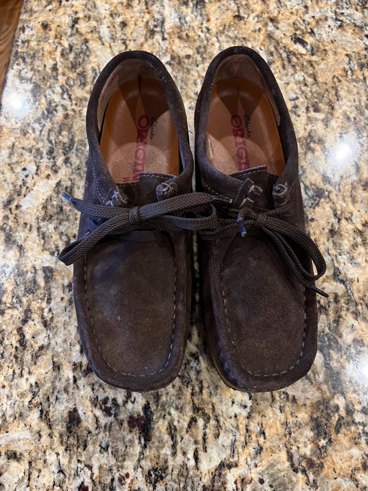 Womens Original Clark’s Wallabies shoes
