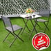 Set Garden Backyard Table Chairs Outdoor