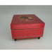 Vtg Sorrento Italy Reuge Swiss Music Jewelry Ring Box View Window Dream of Waltz