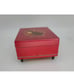 Vtg Sorrento Italy Reuge Swiss Music Jewelry Ring Box View Window Dream of Waltz