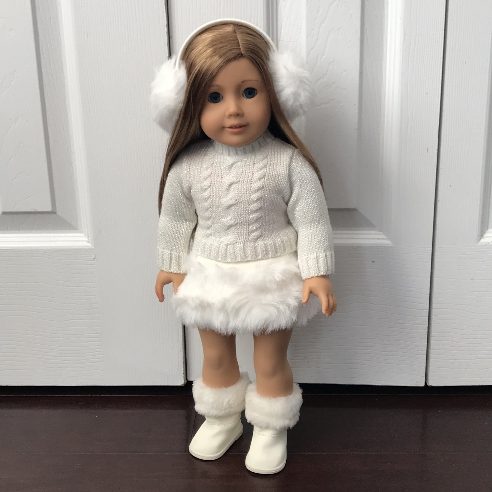 American Girl Doll 18”. Redressed, like new without box in pristine condition!