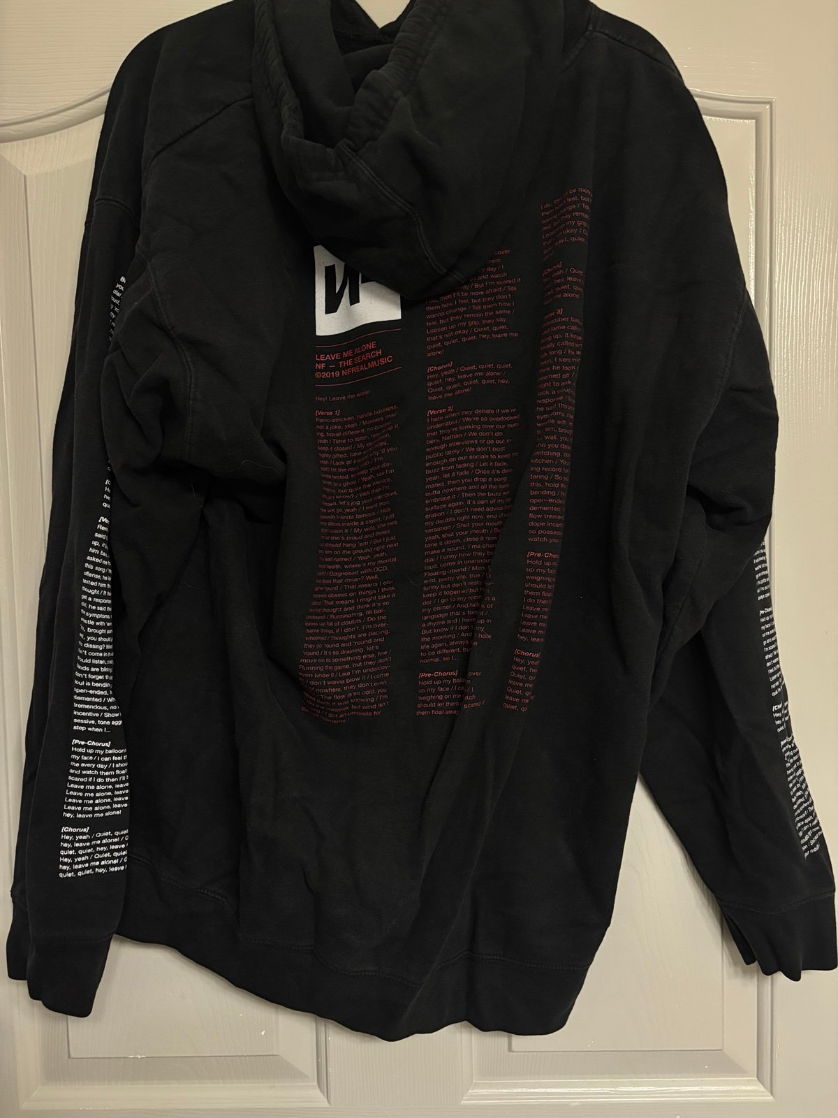 NF leave me alone hoodie