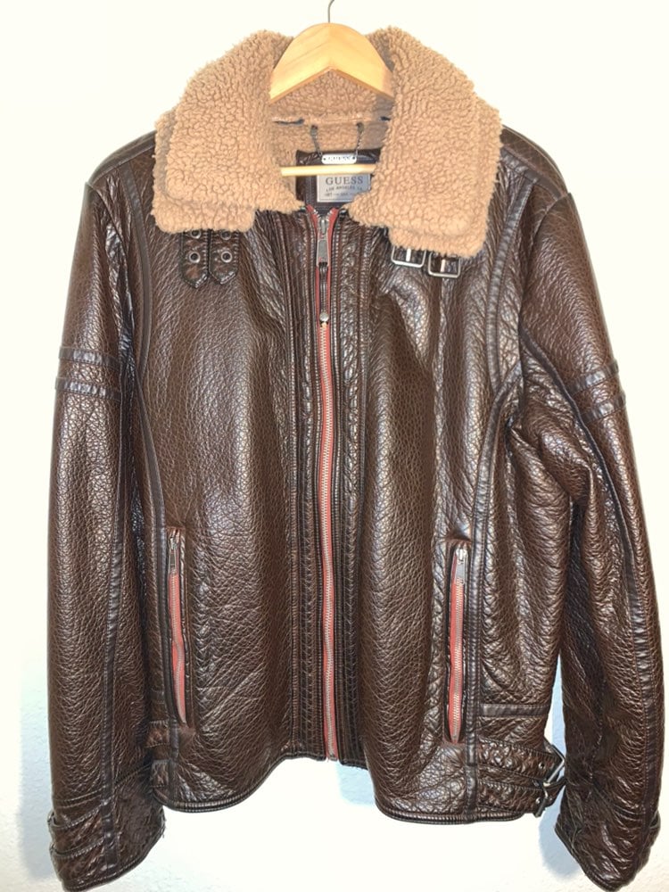 leather jacket men