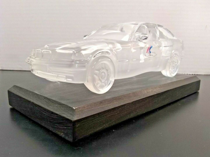 Magic Cristal By Nachtmann BMW 325i Coupe *RARE* Display Piece Vintage No Box