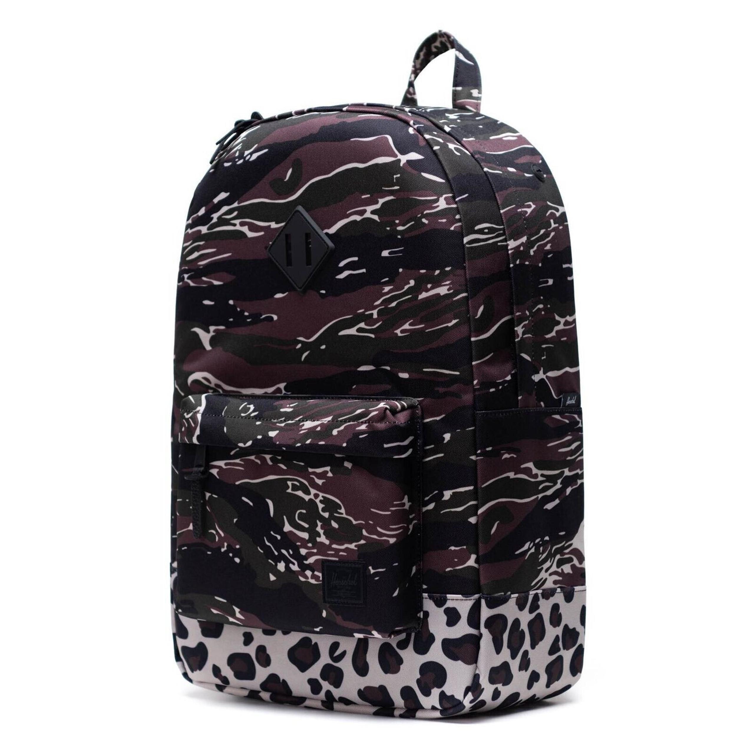 Herschel Supply Co. Heritage Tiger Camo/Leopard 21.5L Backpack 15" Laptop Sleeve
