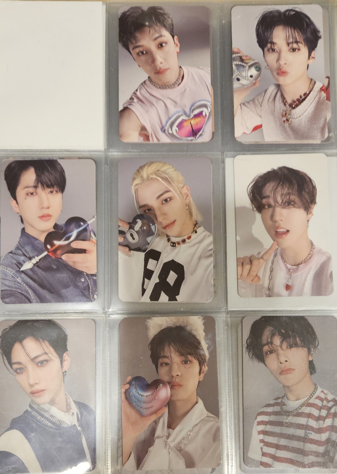 stray kids maxident photocard set