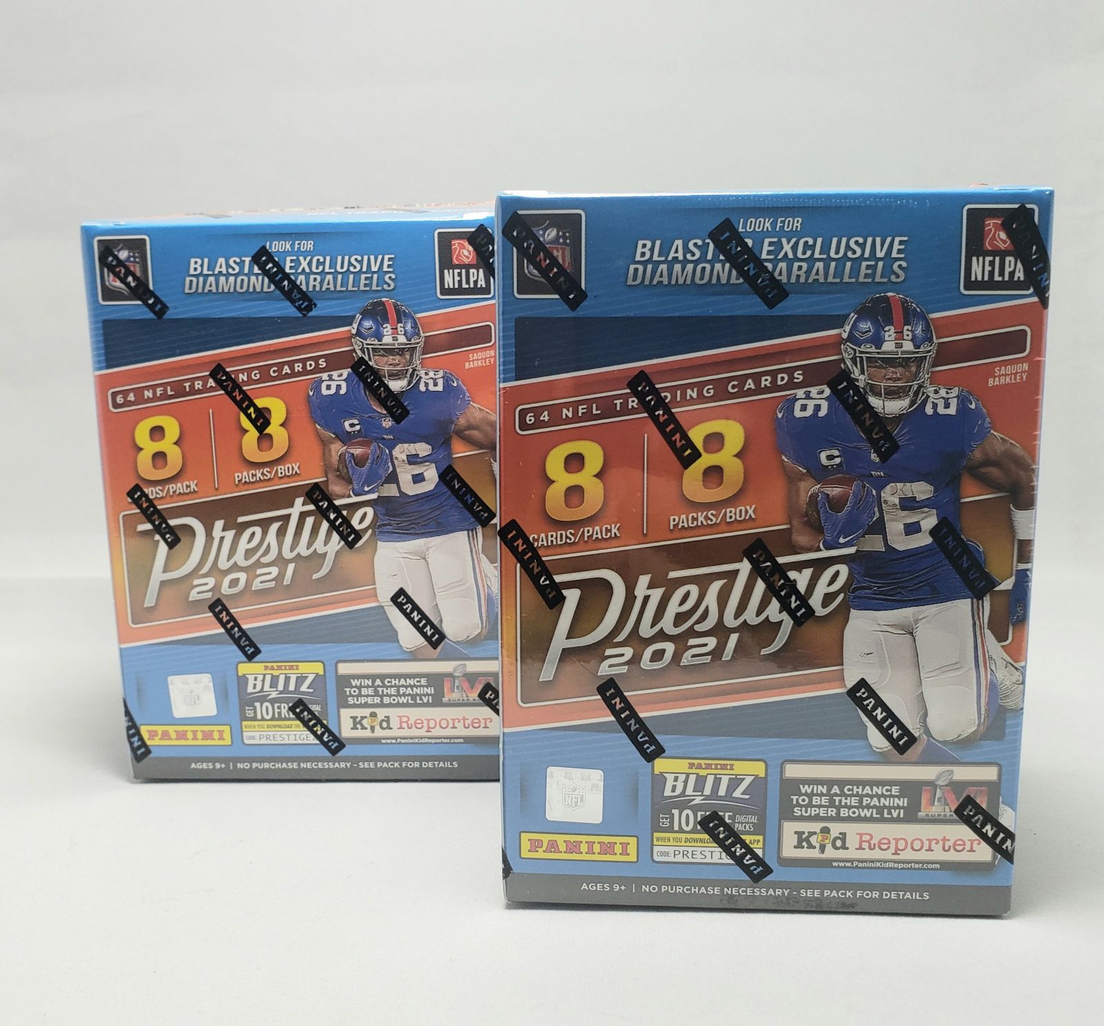 NFL Prestige 2021 Lot of 2 Blaster Box