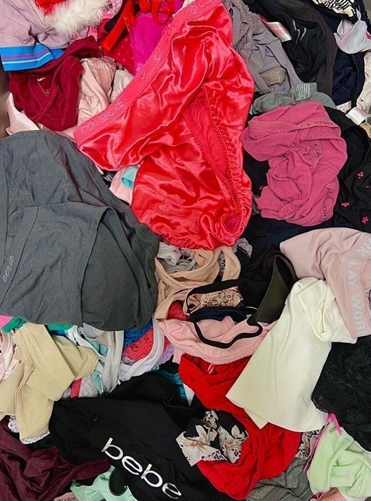 Vintage Women's Panties Lot Of 100 Sexy Thong Underwear Sizes XS S M L XL