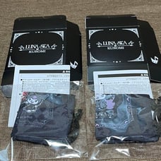 LUNA SEA x Kuromi Collaboration Item SUGIZO Kuromi Drawstring Bag
