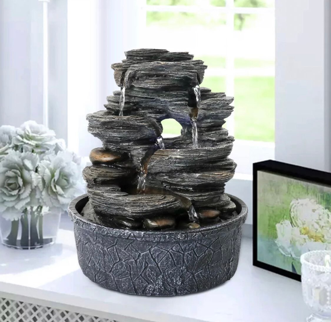LED Fountain Decor Accent NEW