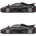 Pagani Imola Dark Gray Metallic with Carbon and Orange Accents with Extra Wheels