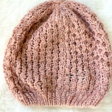 BEBE Crochet Women's Hat - Winter Hat Beanie One Size