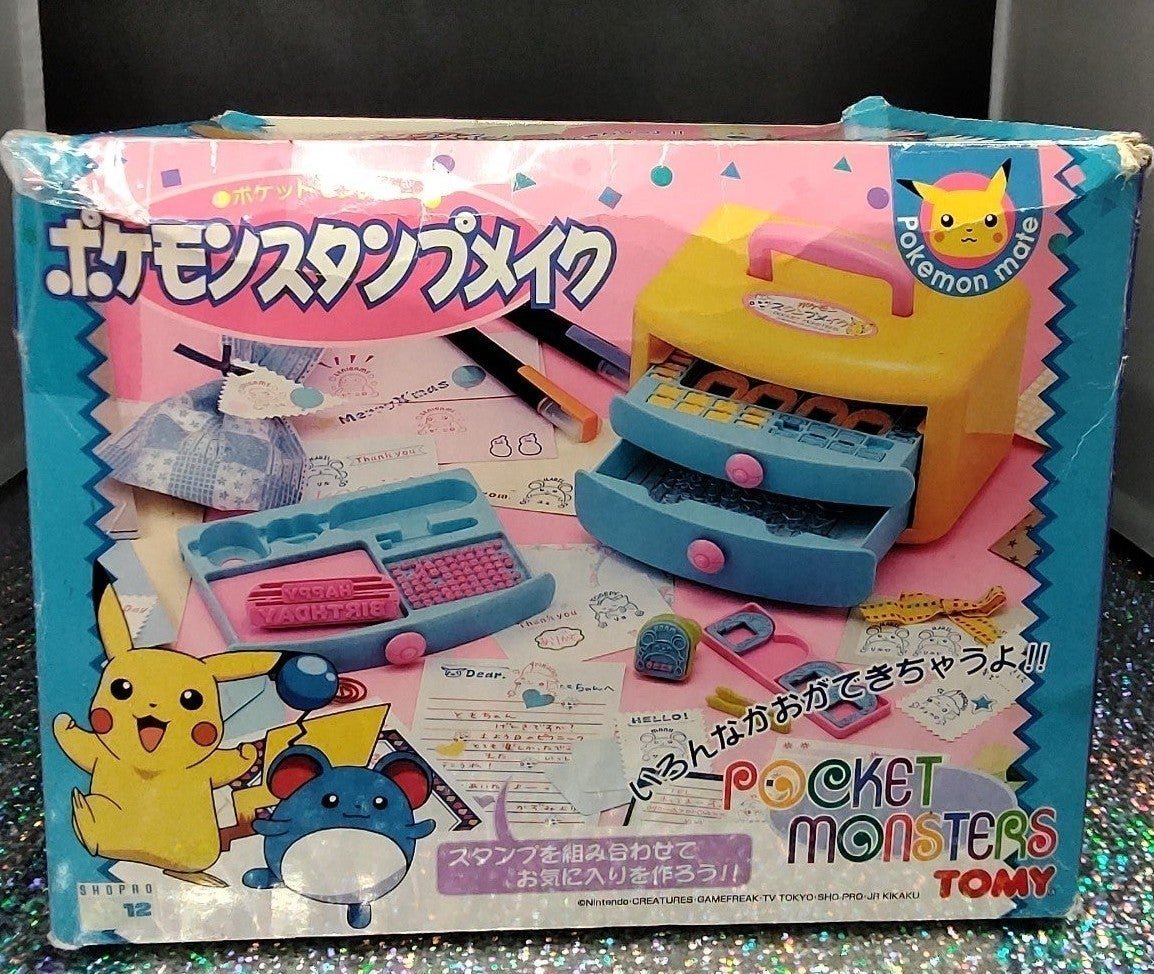 Pokemon Tomy stamp kaboodle