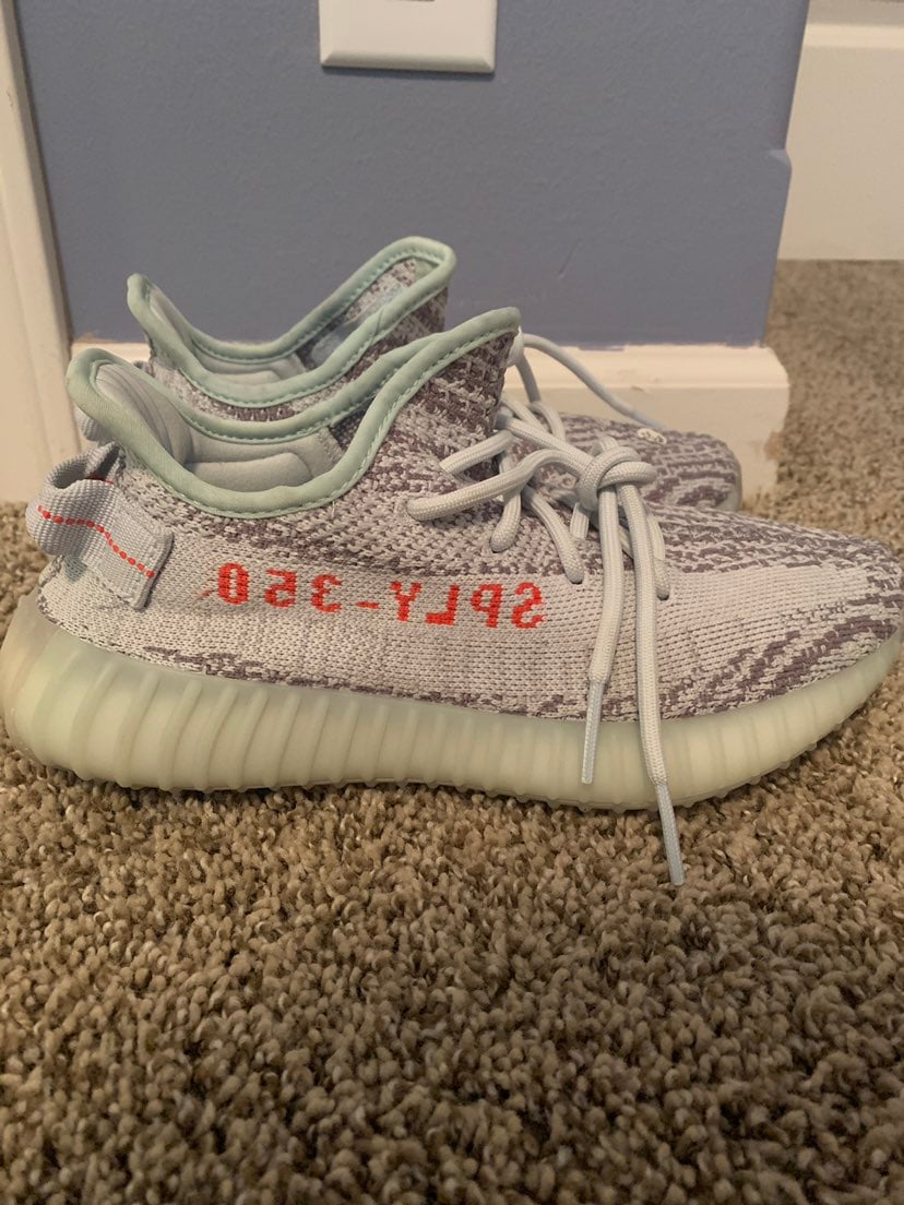 Yeezy Adidas Boost 350 V2 in Blue Tint Size 5.5
