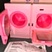 Washer & Dryer Toy Set. 1990 Barbie Doll Washer and Dryer Pink Sparkles Vintage.