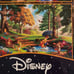 thomas kinkade Disney puzzle 4-in-1