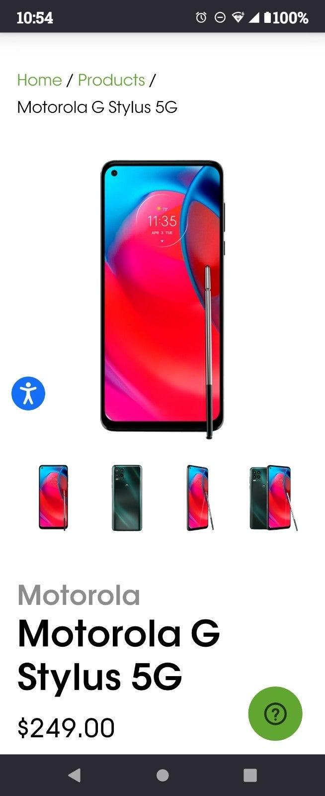 Motorola g stylus 5G