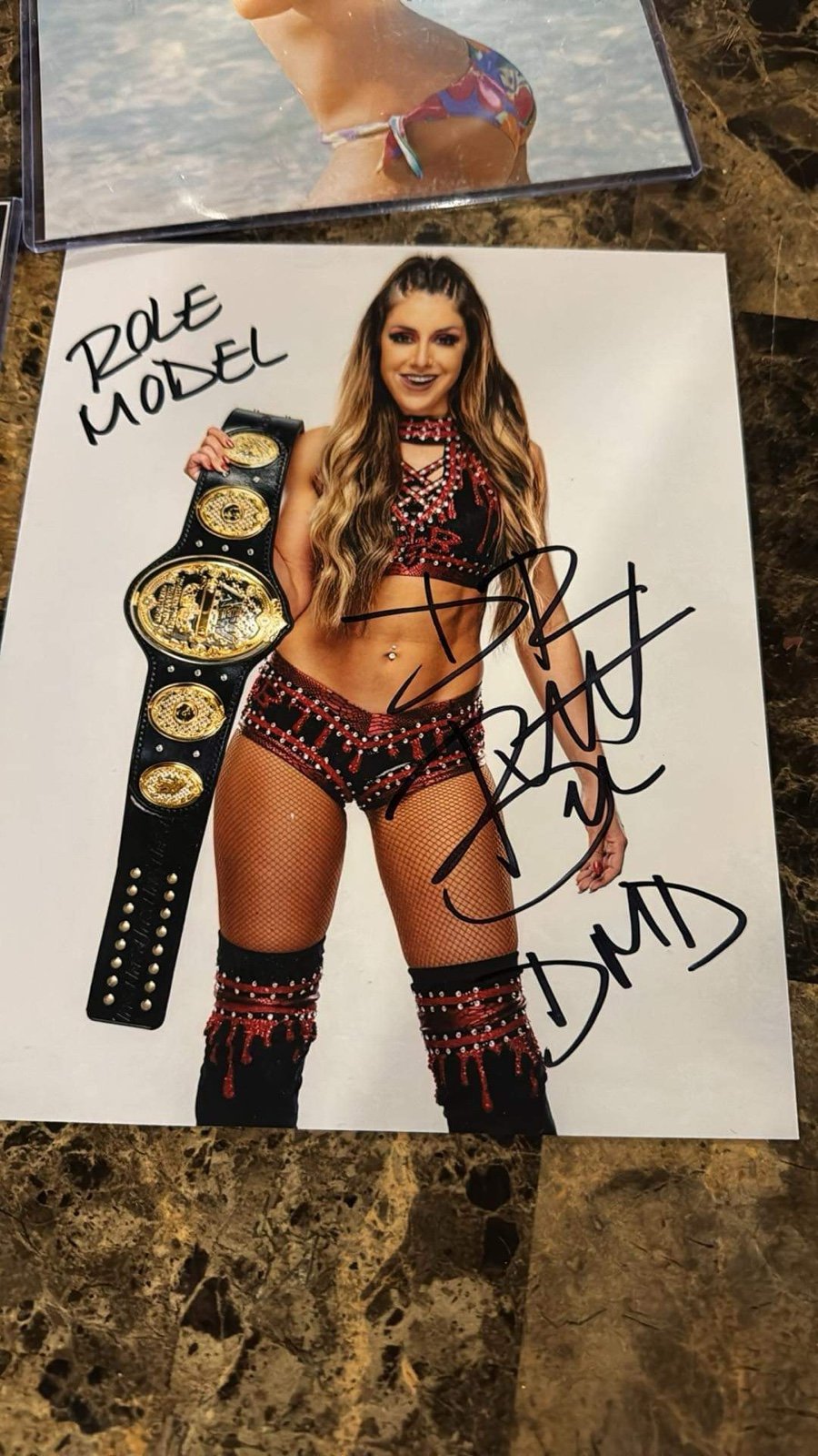 Britt baker 8x10 signed
