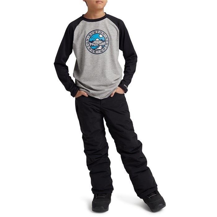 Burton Barnstorm Black Dry Ride Waterproof Snow Ski Pants Sz M Boys