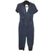 House Of Dereon Denim Capri Romper sz L Jumpsuit Y2K Jeans Denim One Piece